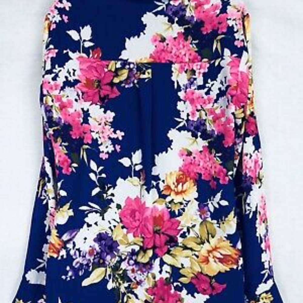 Pre-owned Express Floral Blouse - Picture 4 of 10